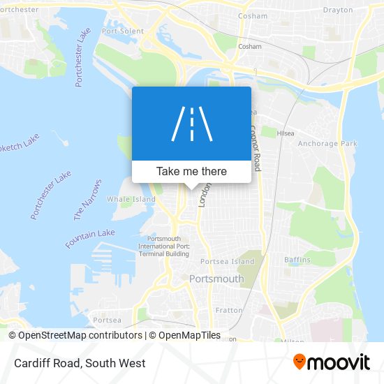 Cardiff Road map