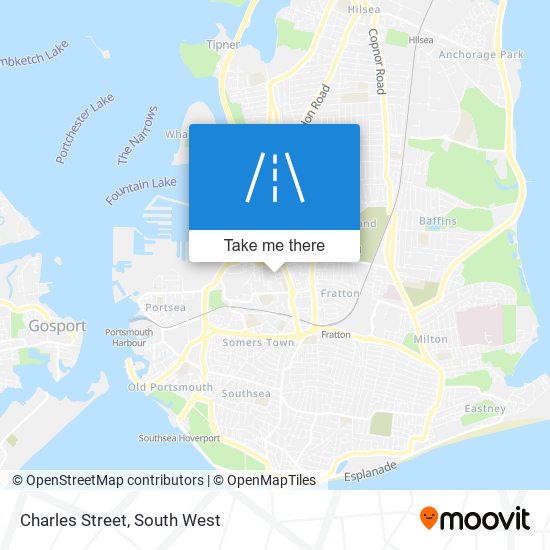 Charles Street map