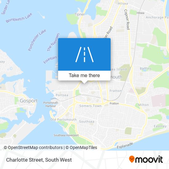 Charlotte Street map