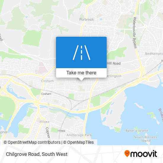 Chilgrove Road map
