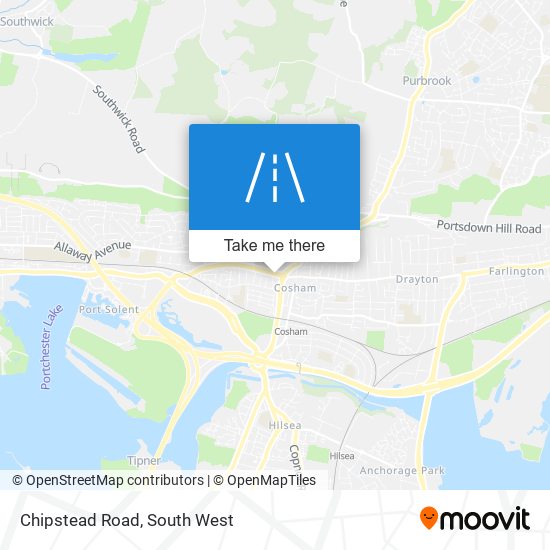 Chipstead Road map