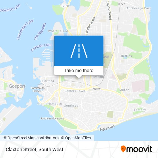 Claxton Street map