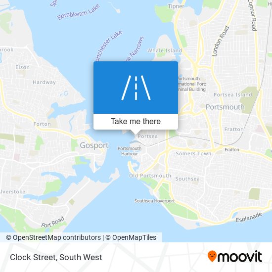 Clock Street map