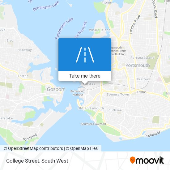 College Street map