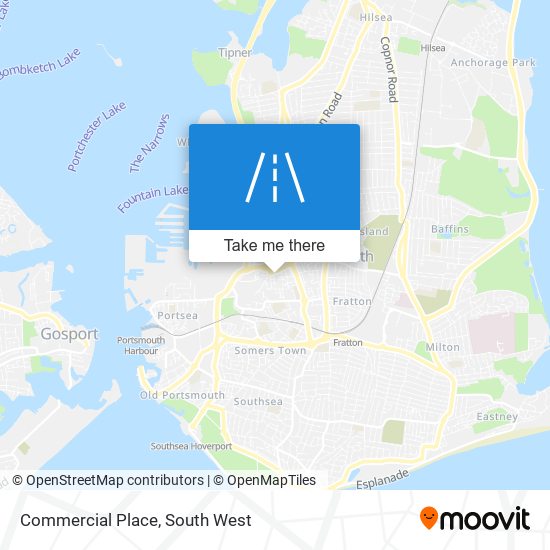 Commercial Place map