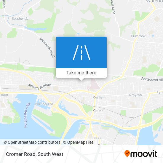 Cromer Road map