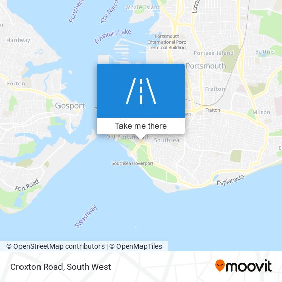 Croxton Road map