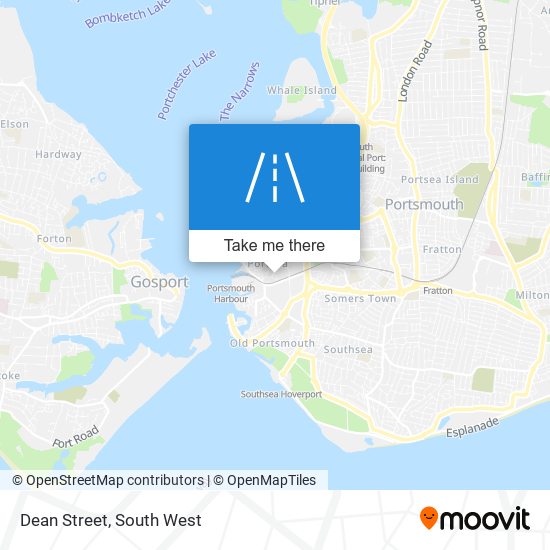 Dean Street map