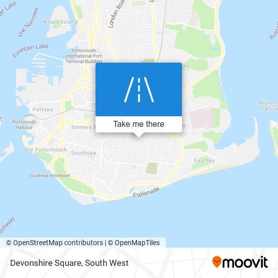 Devonshire Square map