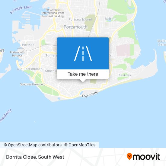 Dorrita Close map