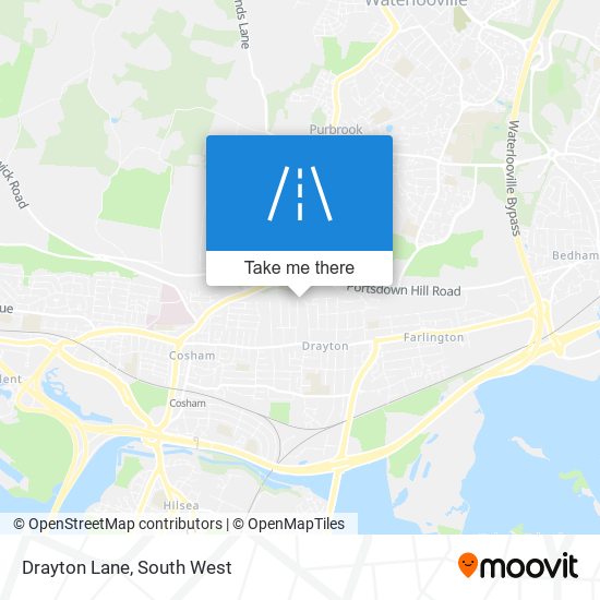 Drayton Lane map