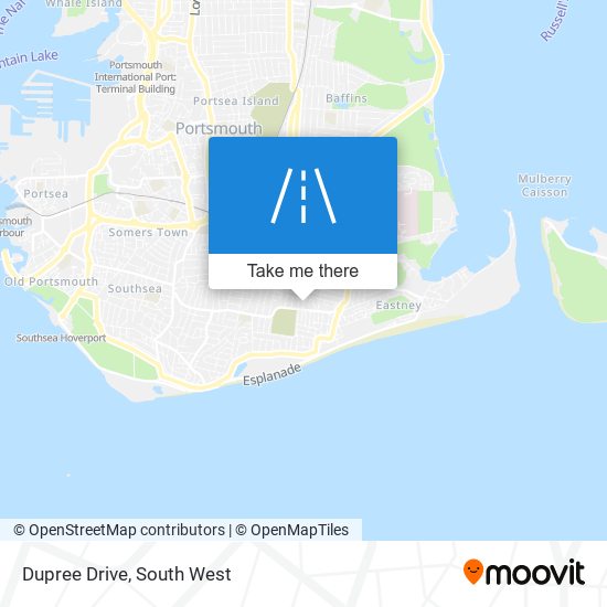 Dupree Drive map