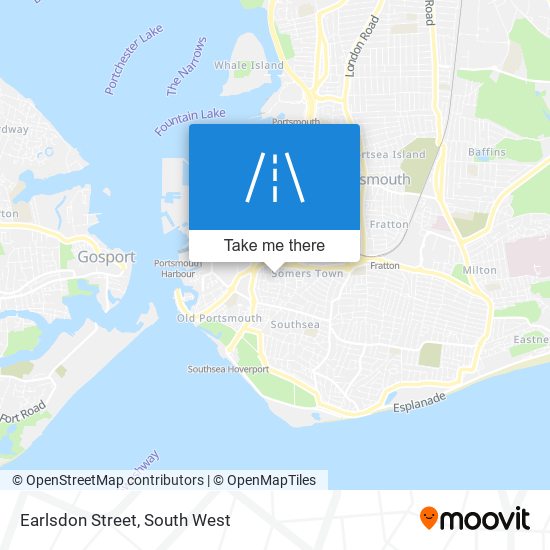 Earlsdon Street map