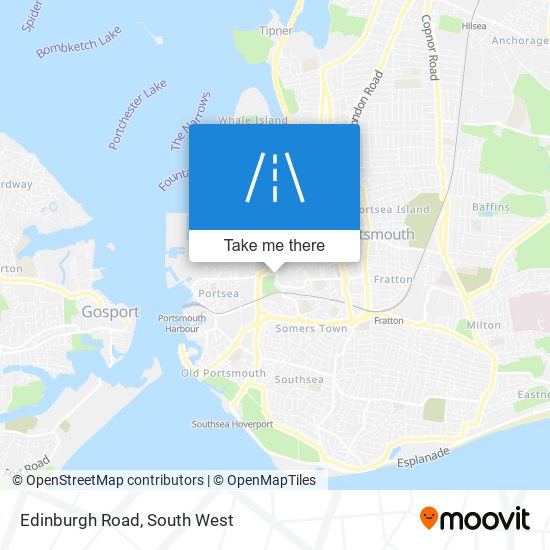 Edinburgh Road map