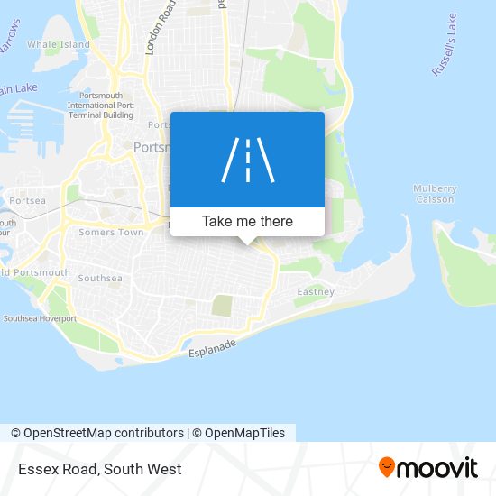 Essex Road map