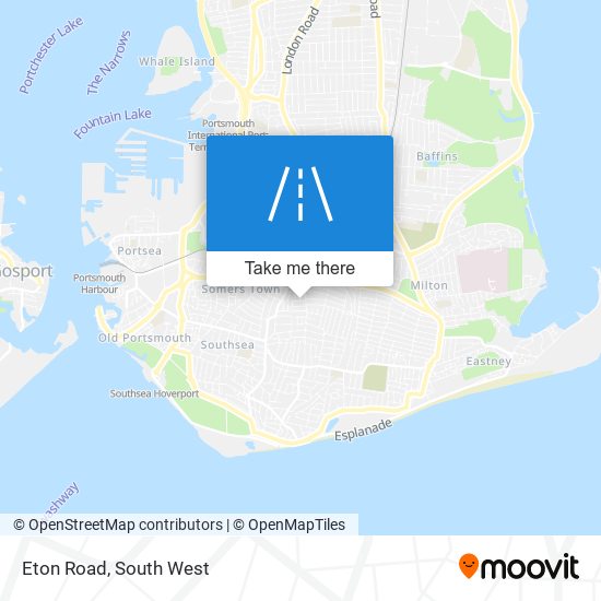 Eton Road map