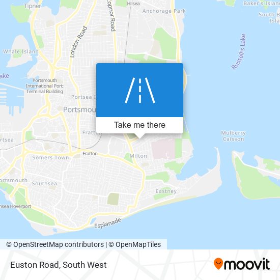 Euston Road map