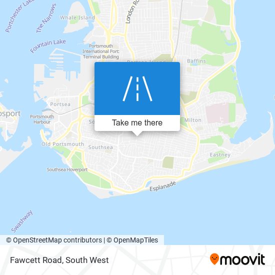 Fawcett Road map