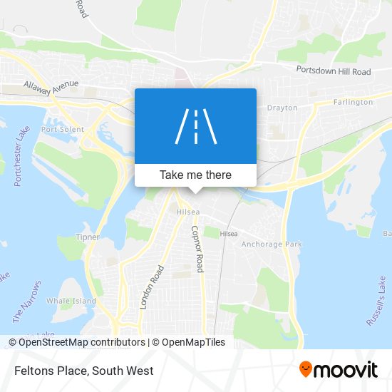 Feltons Place map