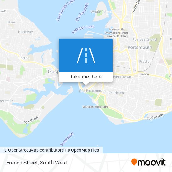 French Street map