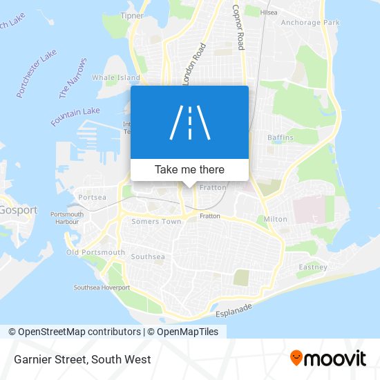 Garnier Street map