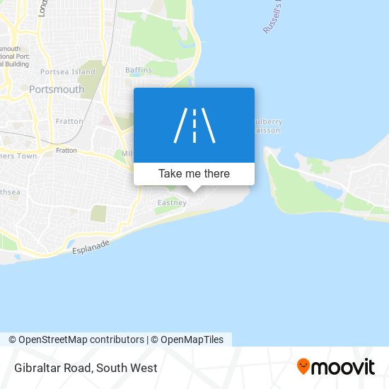 Gibraltar Road map