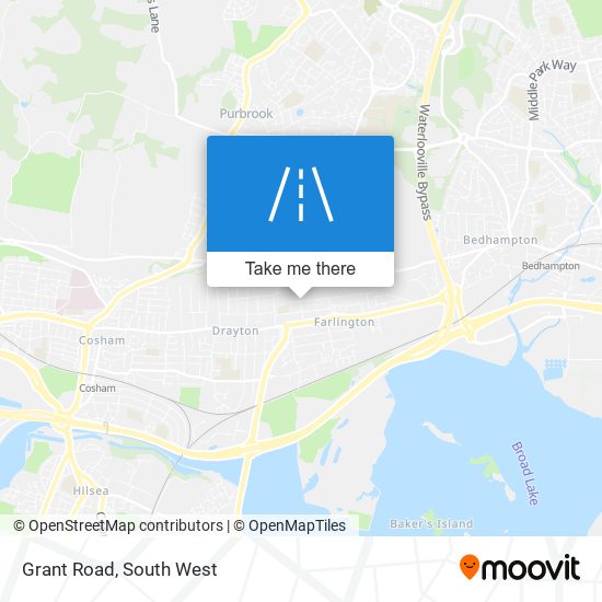 Grant Road map