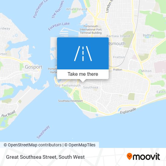 Great Southsea Street map