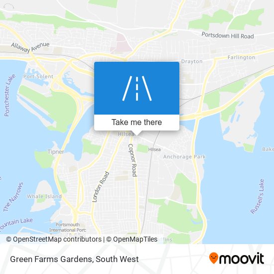 Green Farms Gardens map