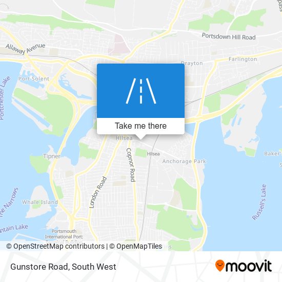 Gunstore Road map
