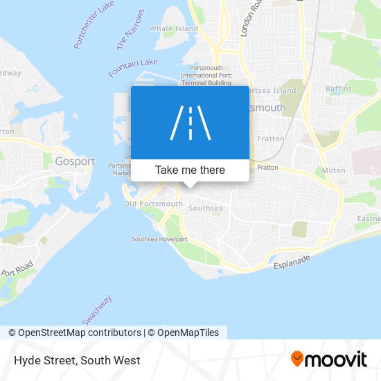 Hyde Street map