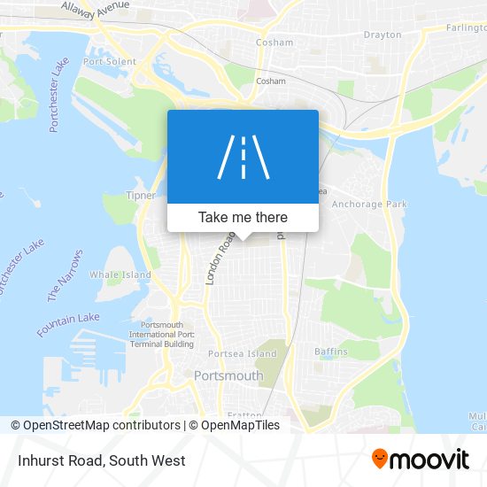 Inhurst Road map