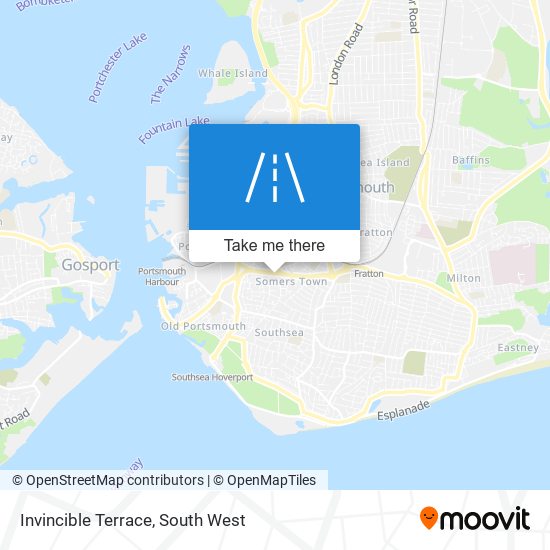 Invincible Terrace map