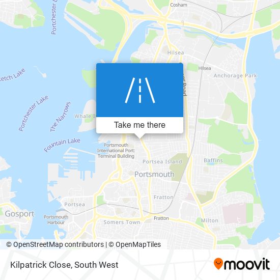 Kilpatrick Close map