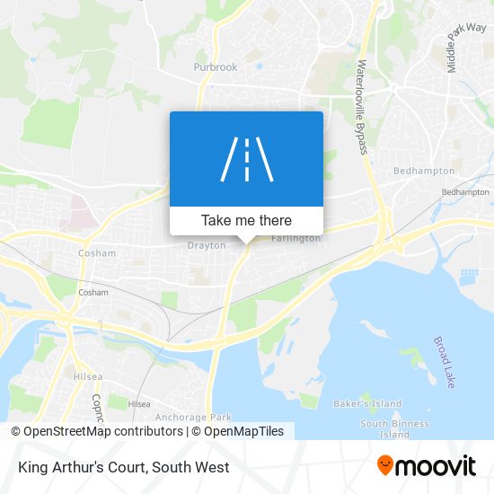 King Arthur's Court map