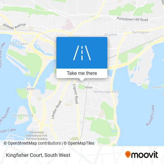 Kingfisher Court map