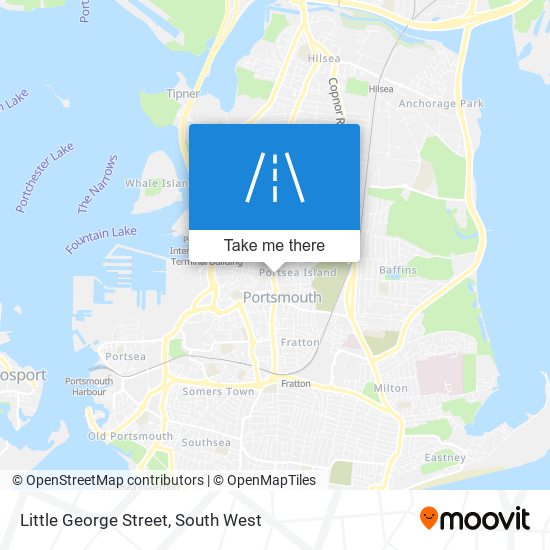 Little George Street map