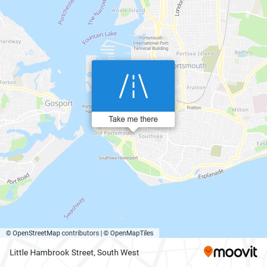 Little Hambrook Street map