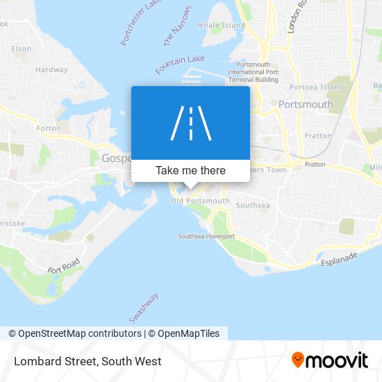 Lombard Street map