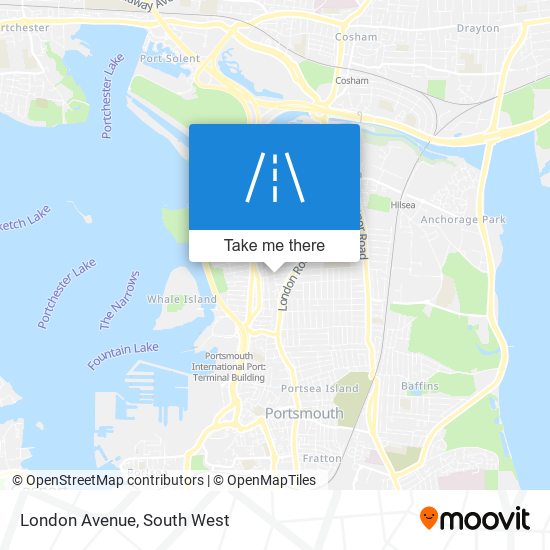 London Avenue map