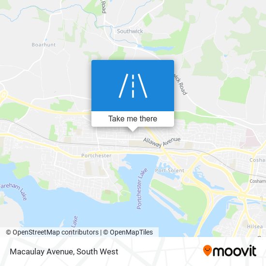 Macaulay Avenue map