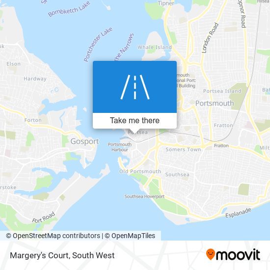 Margery's Court map