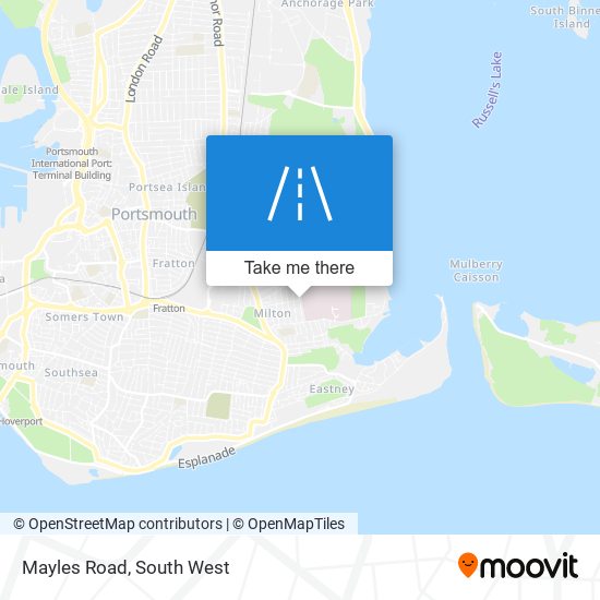 Mayles Road map