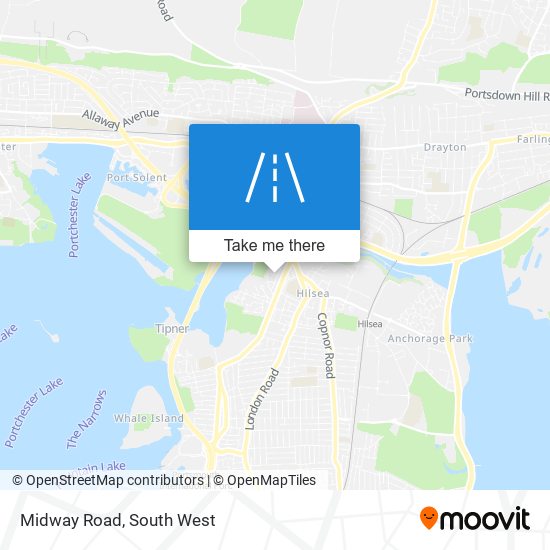 Midway Road map