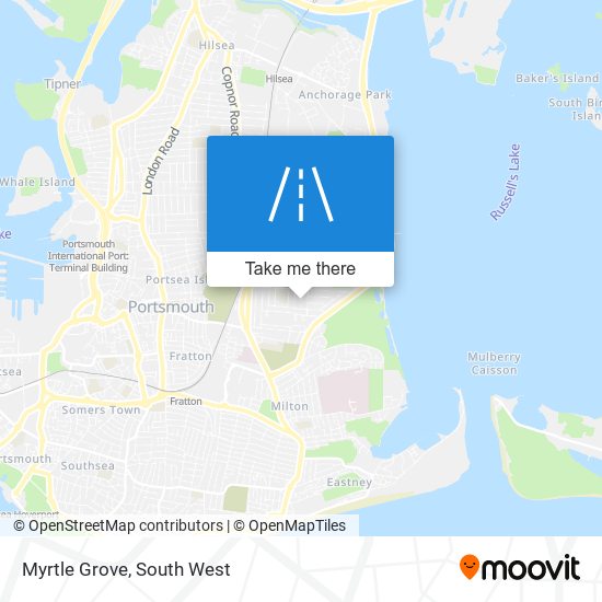 Myrtle Grove map
