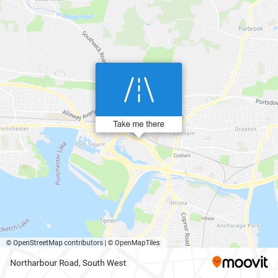 Northarbour Road map