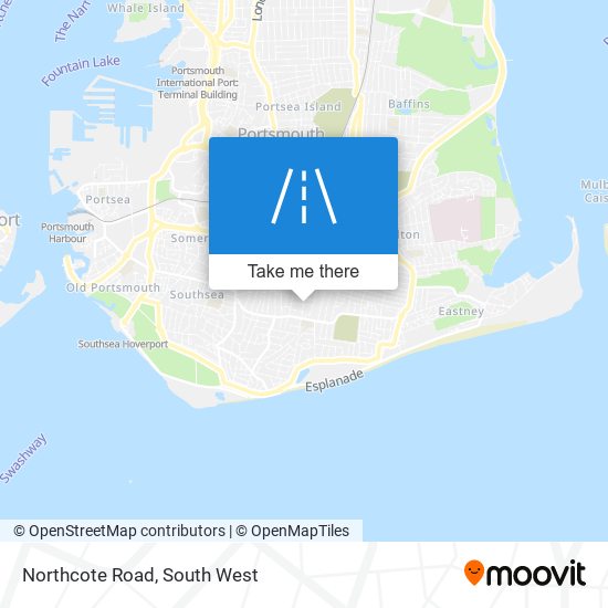 Northcote Road map