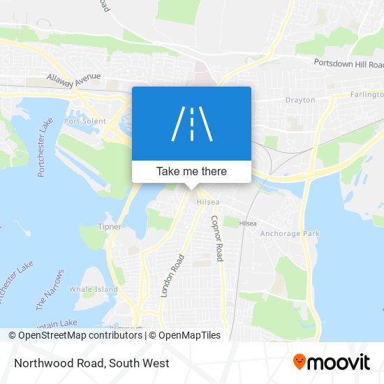 Northwood Road map