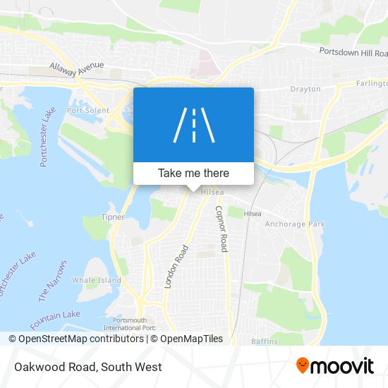Oakwood Road map