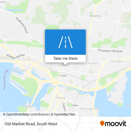 Old Market Road map